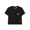 X MIHARA YASUHIRO Minimalist Letter Logo Print Casual Short Sleeve T-Shirt Women Tops Black F11W223113F-BK