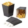 10Pcs/Set Disposable Pure Mini Paper Popcorn Box Snack Candy Box Gift For Wedding Birthday Party Treat Supplies