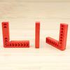 3/4/6inch 90-Degree Right Angle Clamp Holder L Shape Square Ruler Woodwork Tool