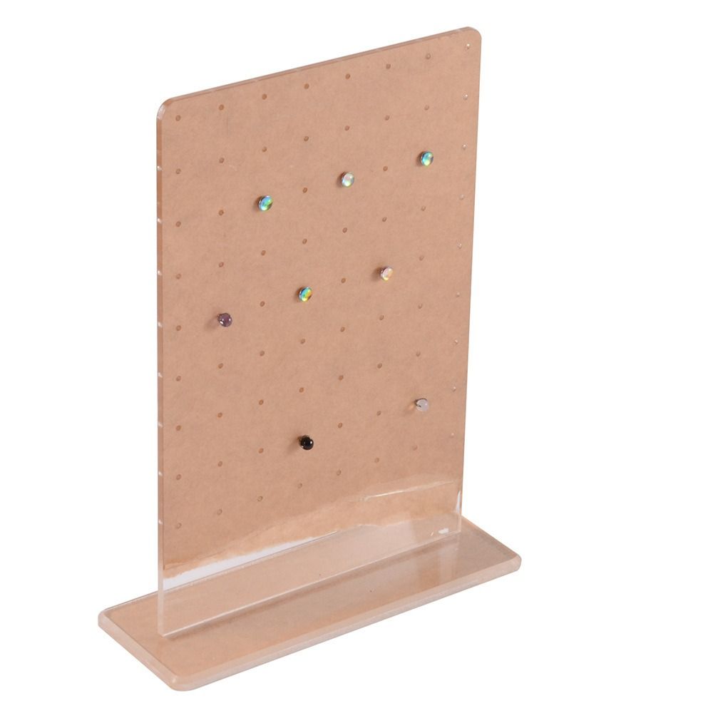 Transparent Jewelry Display Rack Handicrafts Nose Ring Holder Accessories Necklace Display