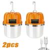 Powerful LED Camping Lights Built-in Battery USB Rechargeable Camping BBQ Tents Super Bright Hanging Lantern Power Bank