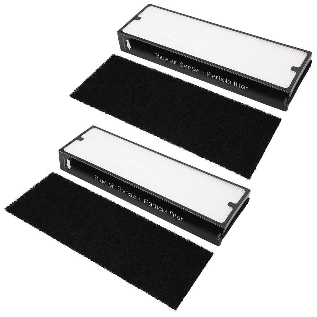 2 Set Particle Type Filter Mesh Filter Element Replacement Fit for Blue Air Sense Series Air