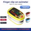 Kids Fingertip Pulse Oximeter, Rechargeable Blood Oxygen Saturation Monitor with Heart Rate Measurement