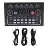 Live Sound Card Professional Sound Mixer Multi Functional Live Streaming Voice Changer Soundboard
