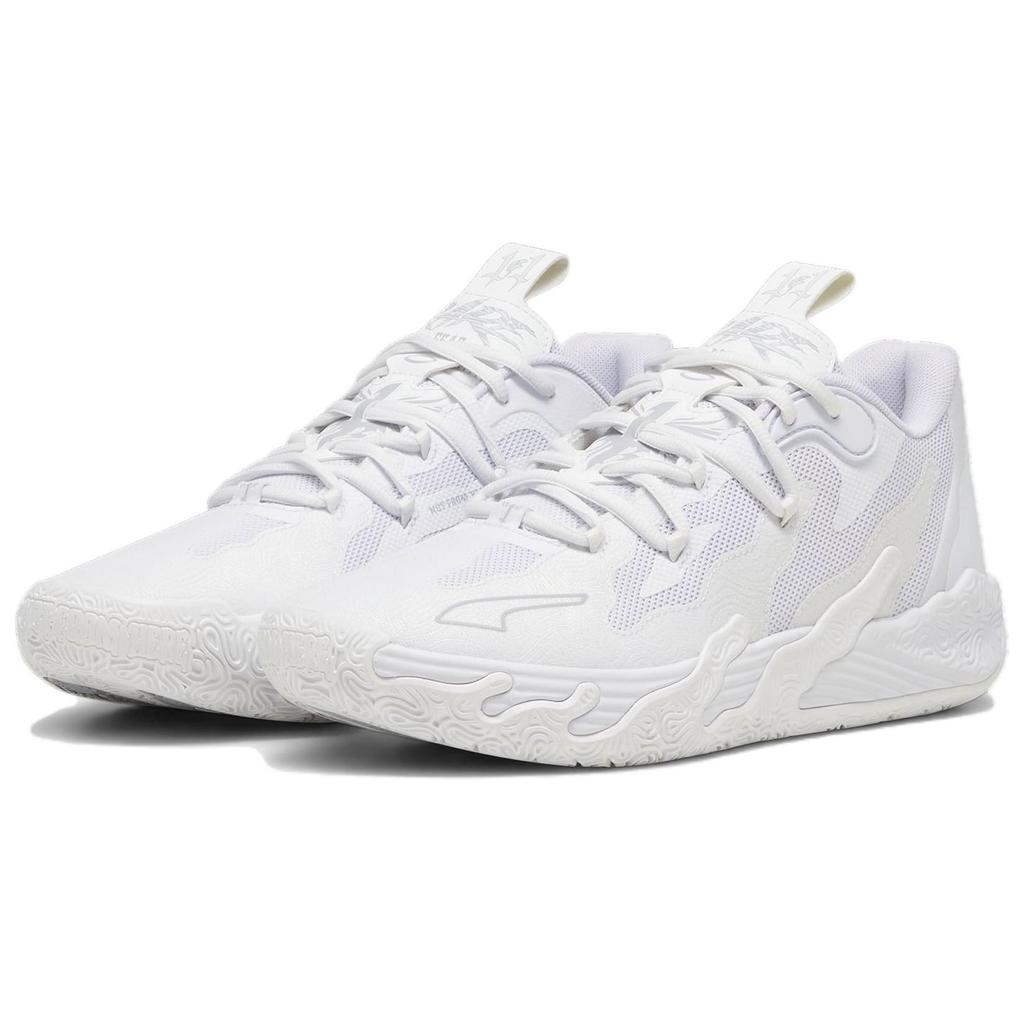 Puma MB.03 Lo White Unisex Sneakers Grey-Fog 310384-03