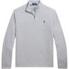 Polo Embroidered Pony Jacquard Quarter-Zip Pullover Polo Shirt Men Tops 710964531-002