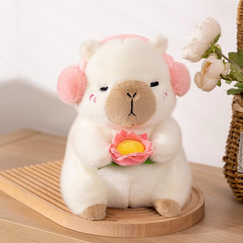 Persimyagi Capybara Cute Monkey Plush Toy Cartoon Girl Children Gift Holiday