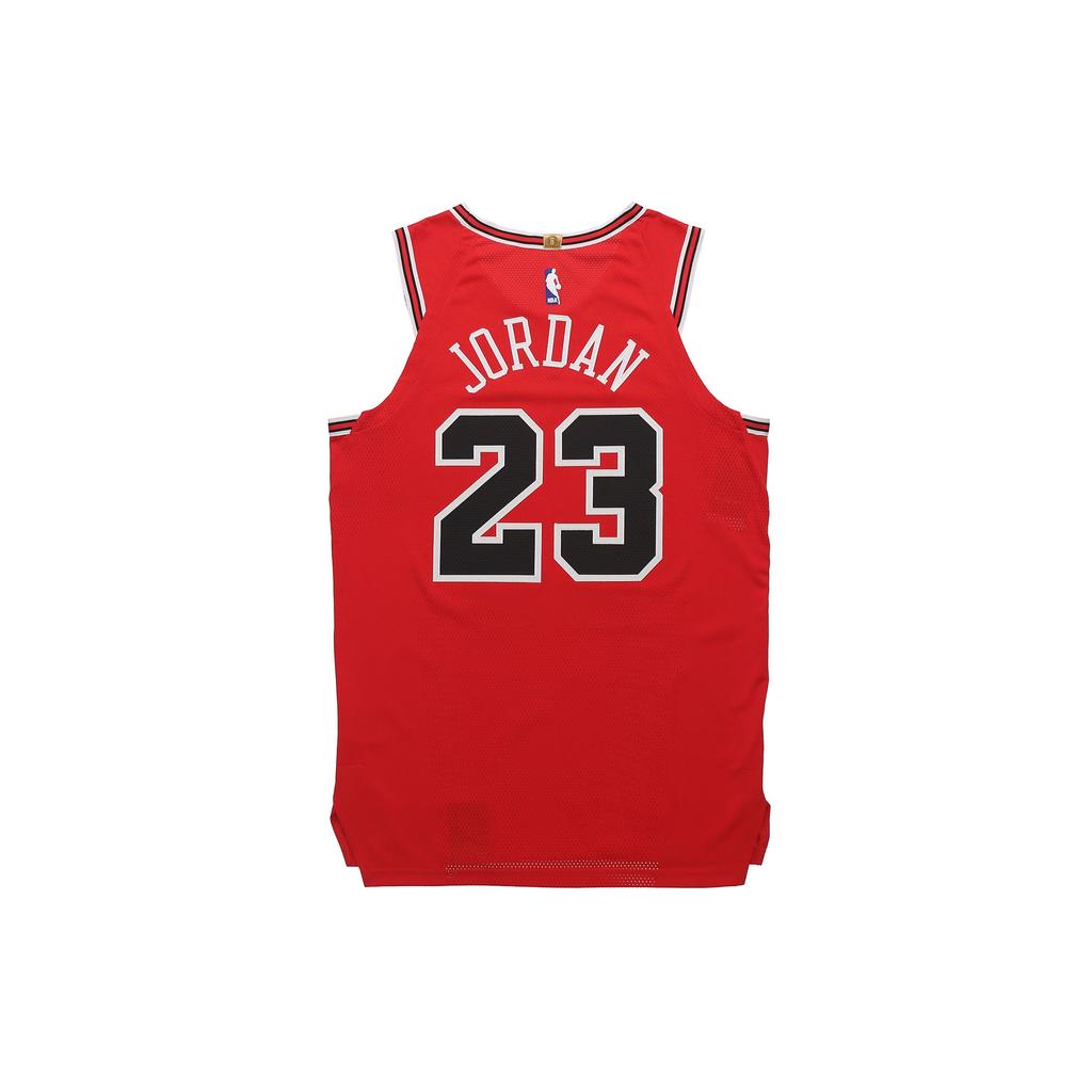 Jordan NBA Icon Edition Authentic Jersey Men Jersey Red BV7246-657