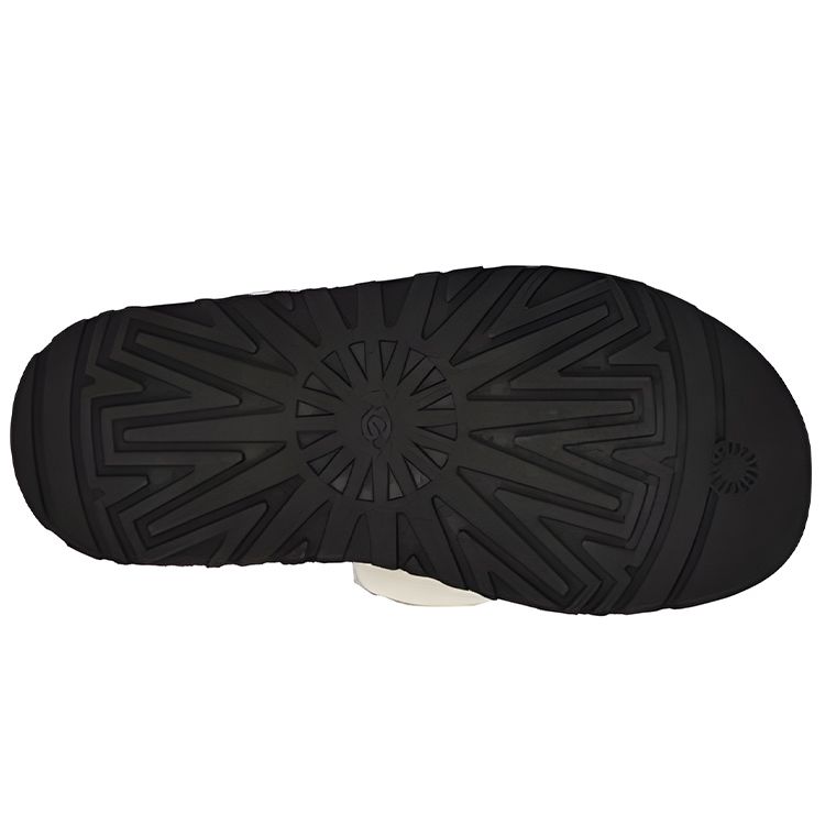 UGG Disco Sheepskin And Wool Integrated Comfortable Warm Fashion Slippers Women Slippers White 1121550-WHT