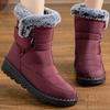 Fashion Women Boots Fur Winter Shoes For Woman Ankle Boots Winter Botas Mujer 2024 Trend Low Heels Snow Boots Platform Shoes Female