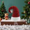 Christmas Hat Tree Top Star Sequin Decoration Festive Atmosphere Xmas Hat Tree Topper Holiday Party Decoration