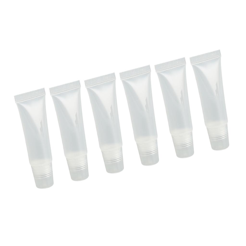 20pcs 10ml Lip Gloss Tubes Professional Refillable Empty Lip Balm Containers for Cosmetics DIY