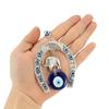 Eye Horseshoe Elephant Pendant Amulet Lucky Protection Car Ornament