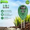 3 In1 Soil Moisture Sensor Meter Soil Water Moisture PH Measuring Tool Garden Plant Acidity Humidity Sunlight Test Instrument