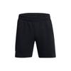 Project Rock Solid Color Casual Training Mid-Rise Straight-Leg Sports Shorts Men Shorts Black 1383186-001
