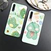 Cartoon Cute Dinosaur Case For Samsung Galaxy A52 A70 A71 A73 A53 A13 5g A03 A72 A22 A21s A03 Core A42 Tempered Glass Cover
