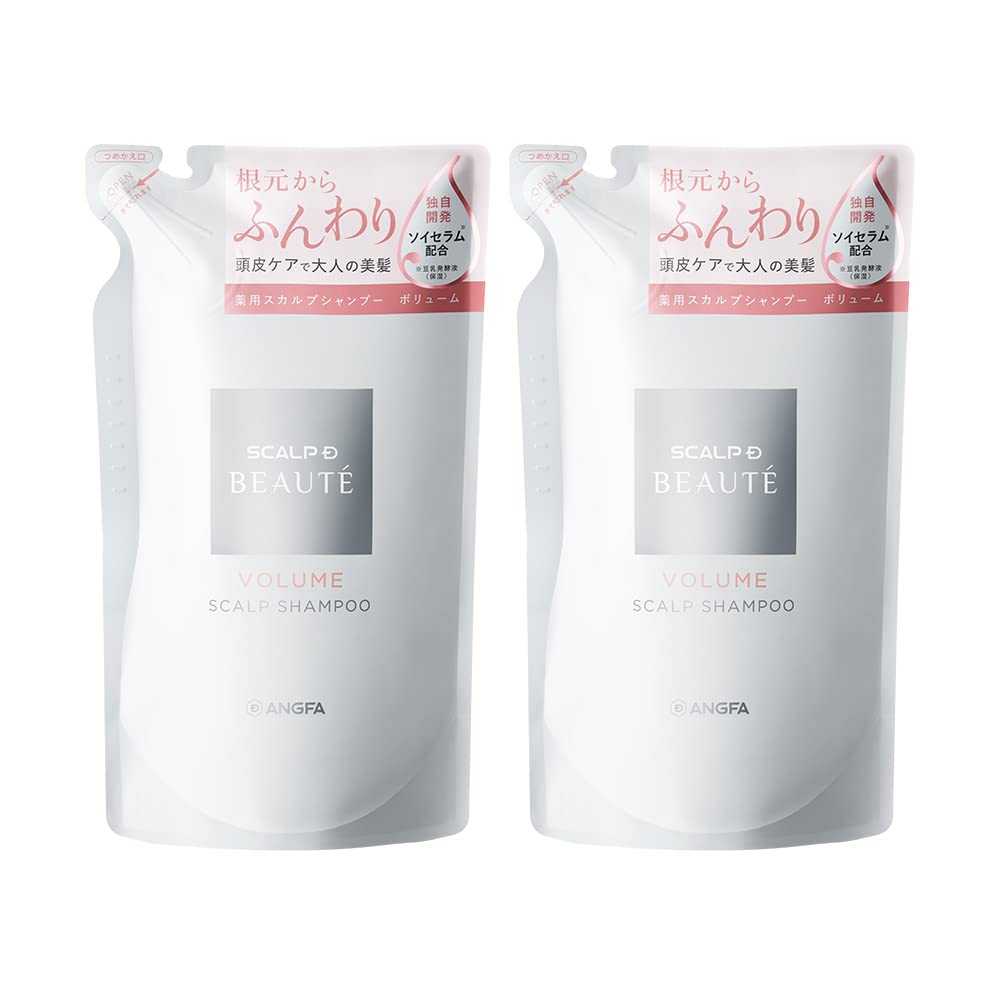 Scalp D Beaute Medicated Scalp Shampoo Refill Set Scalp D Shampoo Refill (Volume) 2-piece