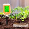 Yieryi 6-in-1 Soil Tester PH EC Moisture Sunlight Air Humidity Temp High Accuracy Conductivity PH Meter for Gardening Farming