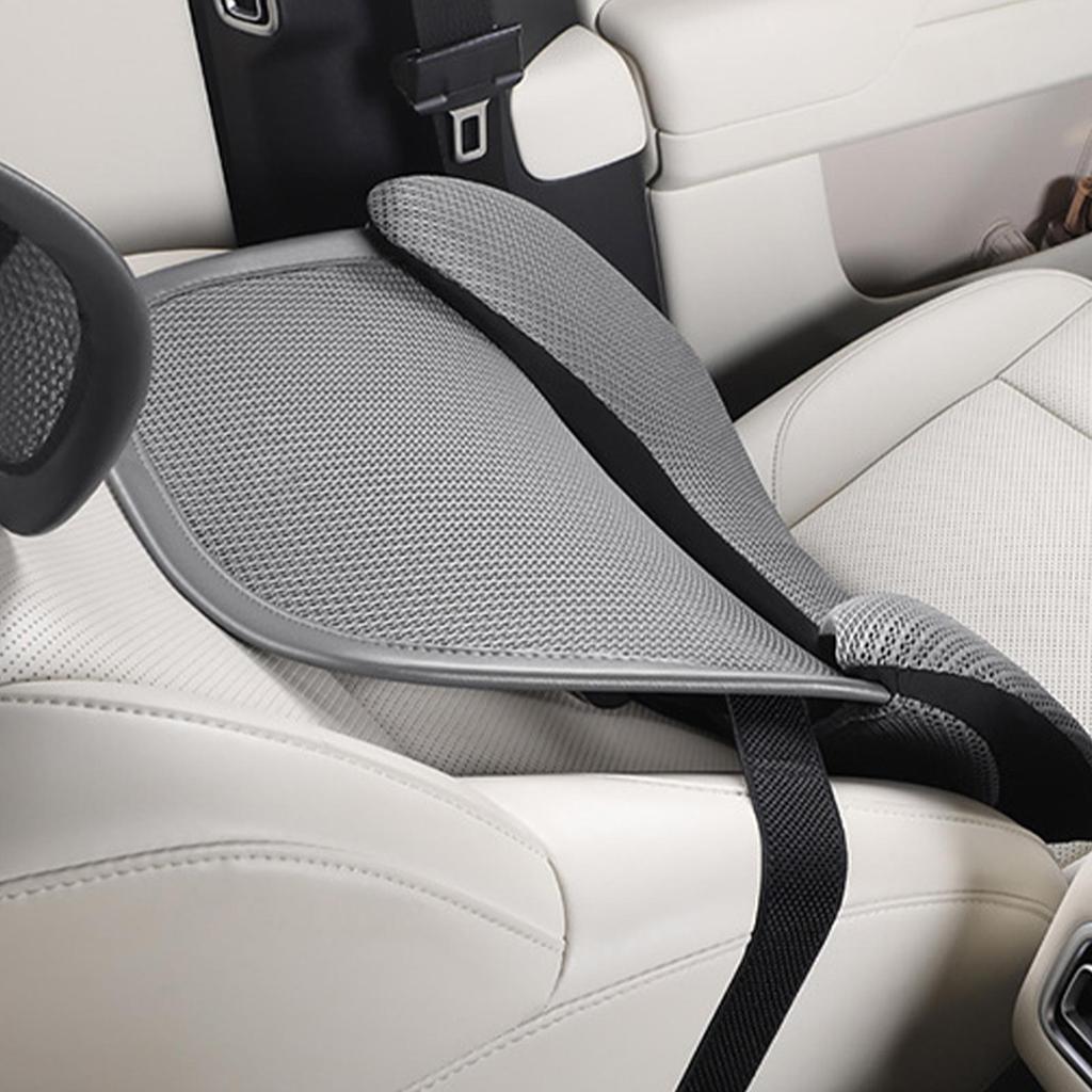 Lumbar Support Pillow For Car Memory Foam Breathable Cushion Back Cushion For Body Rest Long Sitting Driving Travel Car Airplane