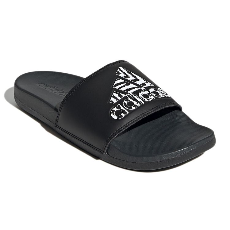 Adidas Adilette Comfort Slide Black Zebra Women Sneakers Core-Black Carbon GZ2916