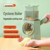 Multifunctional Vegetable Cutter & Grater: Hand-Crank Shredder, Scraper, Slicer for Potatoes, Radishes, and More