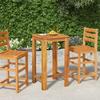 VidaXL Garden Bar Table 60x60x105 Cm Solid Acacia Wood 319700