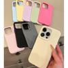 Liquid Silicone Phone Case for iPhone 11 12 14 13 15 16 Pro Max For Apple Cases for iPhone 12 13 15 16 Plus 16Pro 15Pro Full Cover