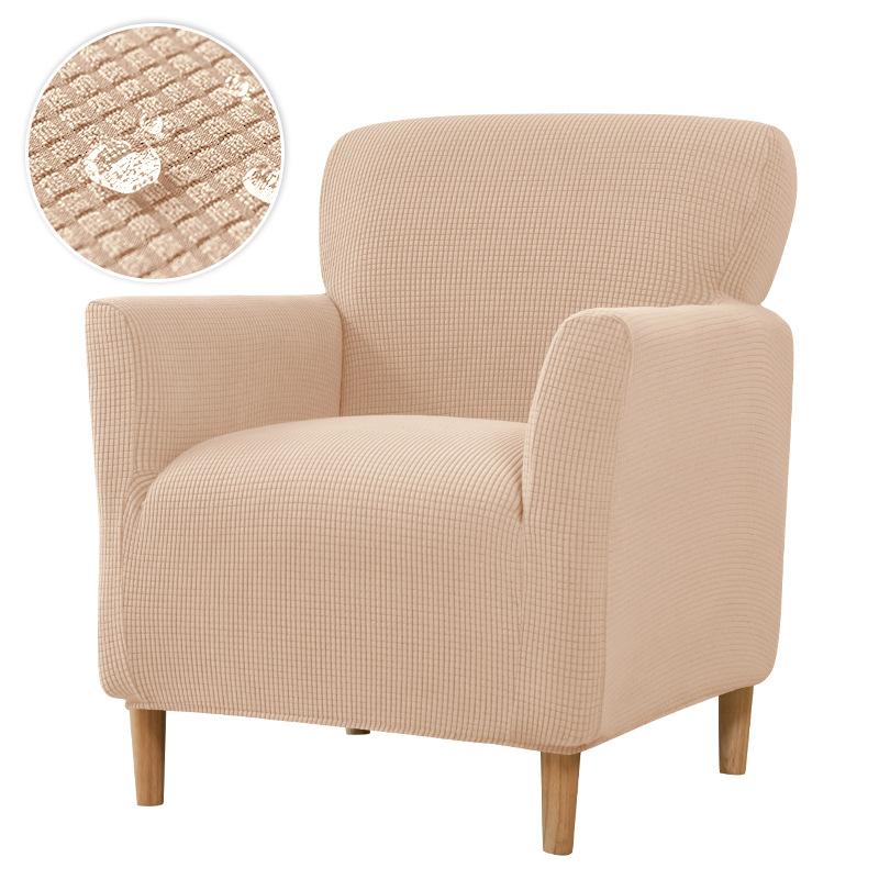 Waterproof Armchair Cover Stretch Single Sofa Slipcover Soft Elastic Single Small Chair Seater Sofa Covers For Home Club Hotel