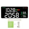 LED Decibel Meter 2.4G WiFi Wall Mounted 11 Inch LED Temperature Humidity Time Display Sound Level