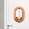 Wood Shopkeepers Bell Loud Sound Front Door Hanging Bass Bell Wind Chime Door Opening Doorbell Home