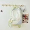 Stylish Letter Embroidered Backpack With Spliced Design For Campus And Travel