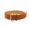 Casual Suede Leather Wide Belt Retro Waist Strap New Pin Buckle Waistband  Women