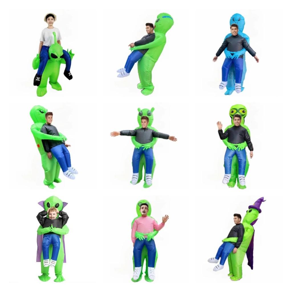 Costume Parody Halloween Prop Alien Inflatable Clothing Party Role Play Fashion