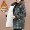 Women's Hooded Plush Lamb Fleece Jacket - Thick, Warm, Versatile Short Coat with Plaid Design