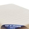 Set of 2 Mattresses 20 Cm for Electric or Mechanical Bed Base Firm Support 90x200 Contact Face Memory Foam 55...