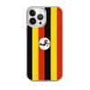 Coque iPhone - iPhone 13 Pro Max - Drapeau Ouganda - Souple - Multicolore - Verticale