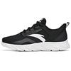 Lifestyle Series Shock Absorbing Non-Slip Durable Low-Top Sports Casual Shoes Women Sneaker Black White 922225523-4