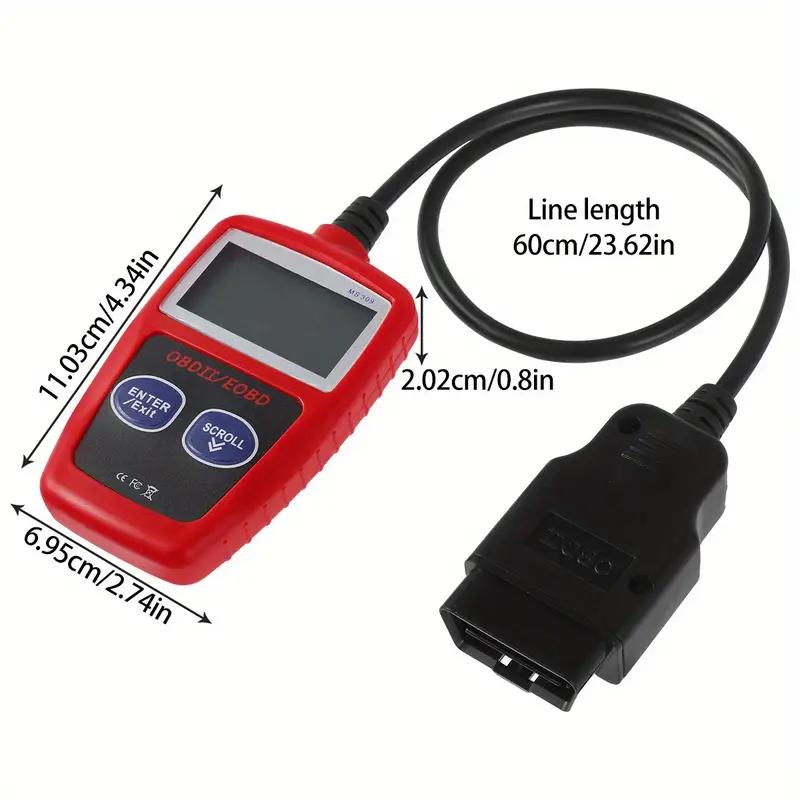 Car Fault Code Reader Accurate Engine Diagnostic Scanner OBD2 Scanner Read and Erase Fault Codes CAN Diagnostic Tool