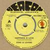 7inch Record SONS & LOVERS - Happiness Is Love 3107 Beacon 1968 UK Rock Used