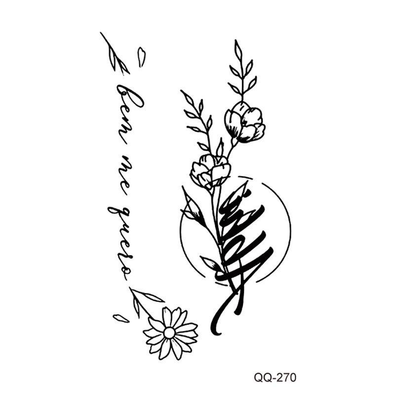 Водонепроницаемые наклейки для татуировки: Новые свежие стили и настраиваемые наборы