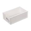 1Pc Desktop Storage Box Cosmetics Storage And Office Stationery Storage Cabinet Can Be Stacked And Combined For Drawer Storage