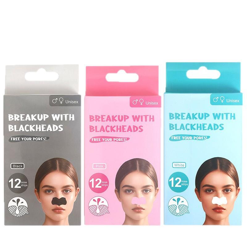 Nose Strips For Blackheads Acne Removal Instant Pore Unclogging Mask Deep Cleansing Nose Clean Patch Beauty Skin Care Mask Patch