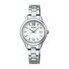 [Seiko Watch] Seiko Selection S Series Women's Solar Radio Round Face SWFH131 Silver Watch