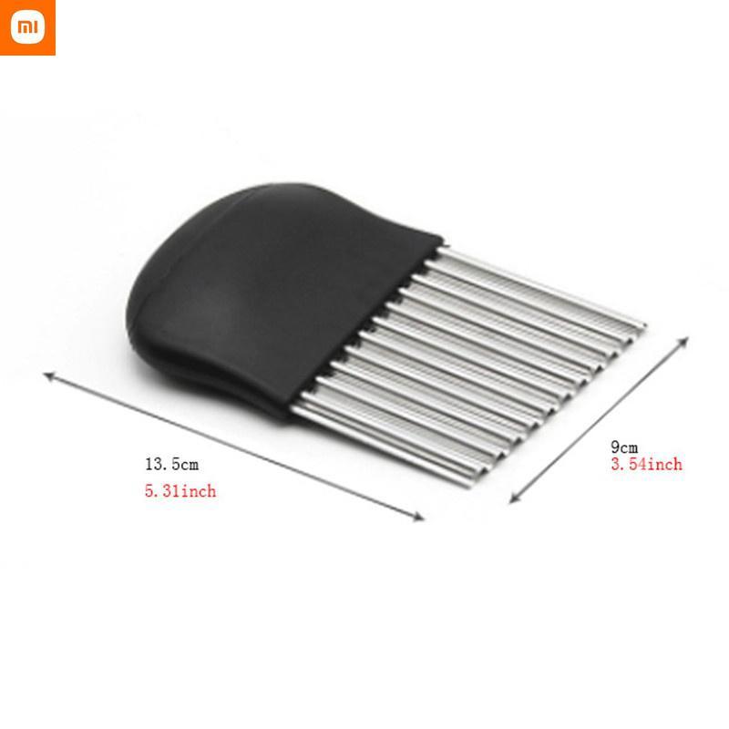 Kitchen Stainless Steel Wave Potato Slicer Onion Carrot Chips Cutter Tool Home Kitchen Vegetable Chopper