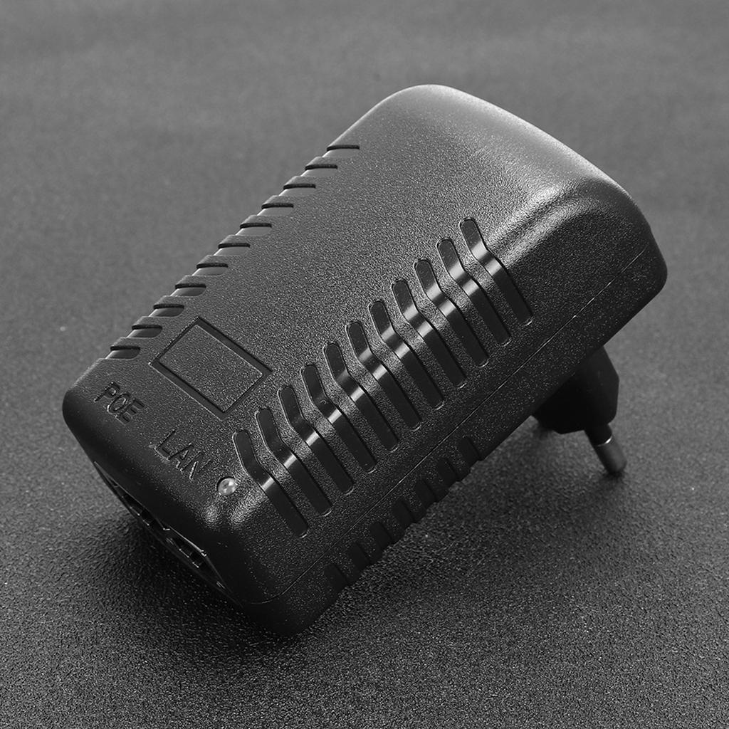 DC 48V 0.5A Power Supply Injector 24W POE Adapter Plug