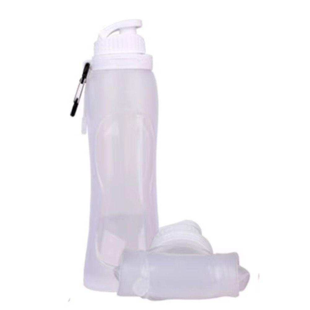 Silicone Collapsible Water Bottles 320/500ML Portable Sports Kettle Outdoor Foldable Cups Running