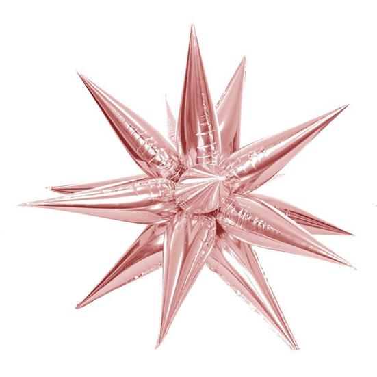 50Pcs 18-inch Cone Star Balloon Metallic Leakproof Thicker Baby Shower Birthday Wedding Party Decoration Aluminum Film Balloon Kit