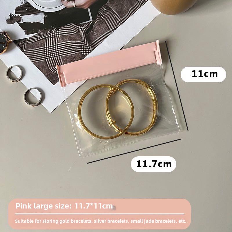 Thick EVA Jewelry Storage Box for Rings, Earrings, Necklaces - Portable, Anti-Oxidation