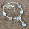 Milky Opal Gemstone Handmade 925 Sterling Silver Jewelry Necklace 18" KKG-412