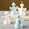 1PC 3D Cute Angel Shape Candle Silicone Mold DIY Scented Candles Soap Molds Plaster Resin Concrete Craft Gift Making Home Decoration